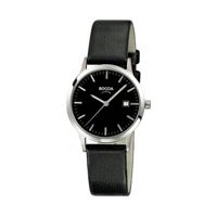 Boccia Titanium Watch with Black Leather Band - 3180-02